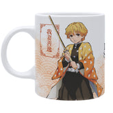 ABYSTYLE Demon Slayer Kimetsu No Yaiba Zenitsu & Inosuke Ceramic Coffee Tea Mug 11 Oz. Anime Manga Drinkware Dishwasher Microwave Safe Home Kitchen Essentials Gift